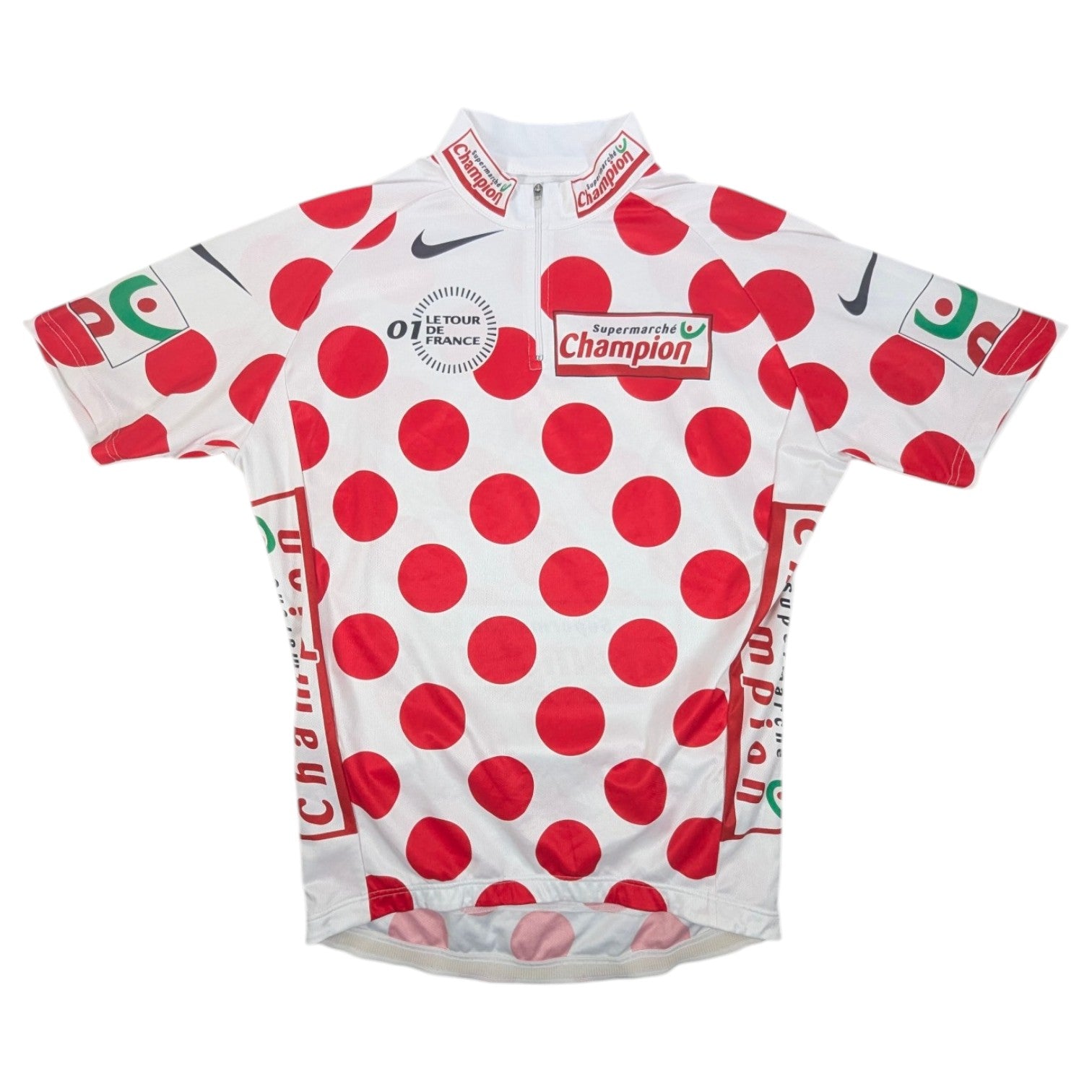  Tour de France King of the Mountains Nike Cycling Jersey 2001 (M) 