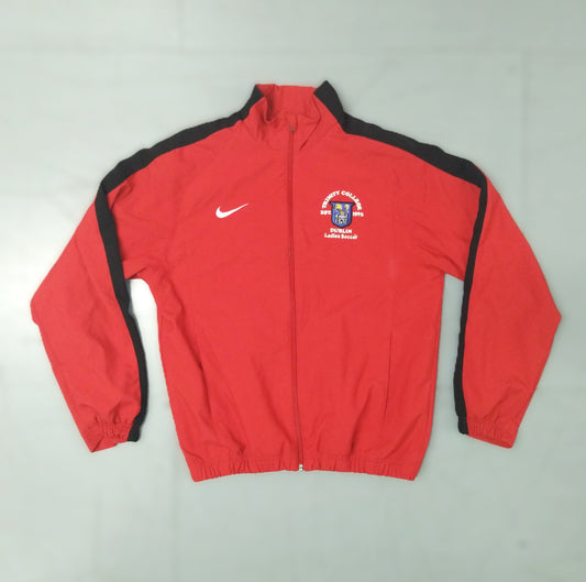 Trinity College Dublin Football  Long Sleeve  Casual  Jacket  2010s  Nike     Unisex Adults         Trinity College Dublin Vintage Retro  SHIRTS V SKINS   