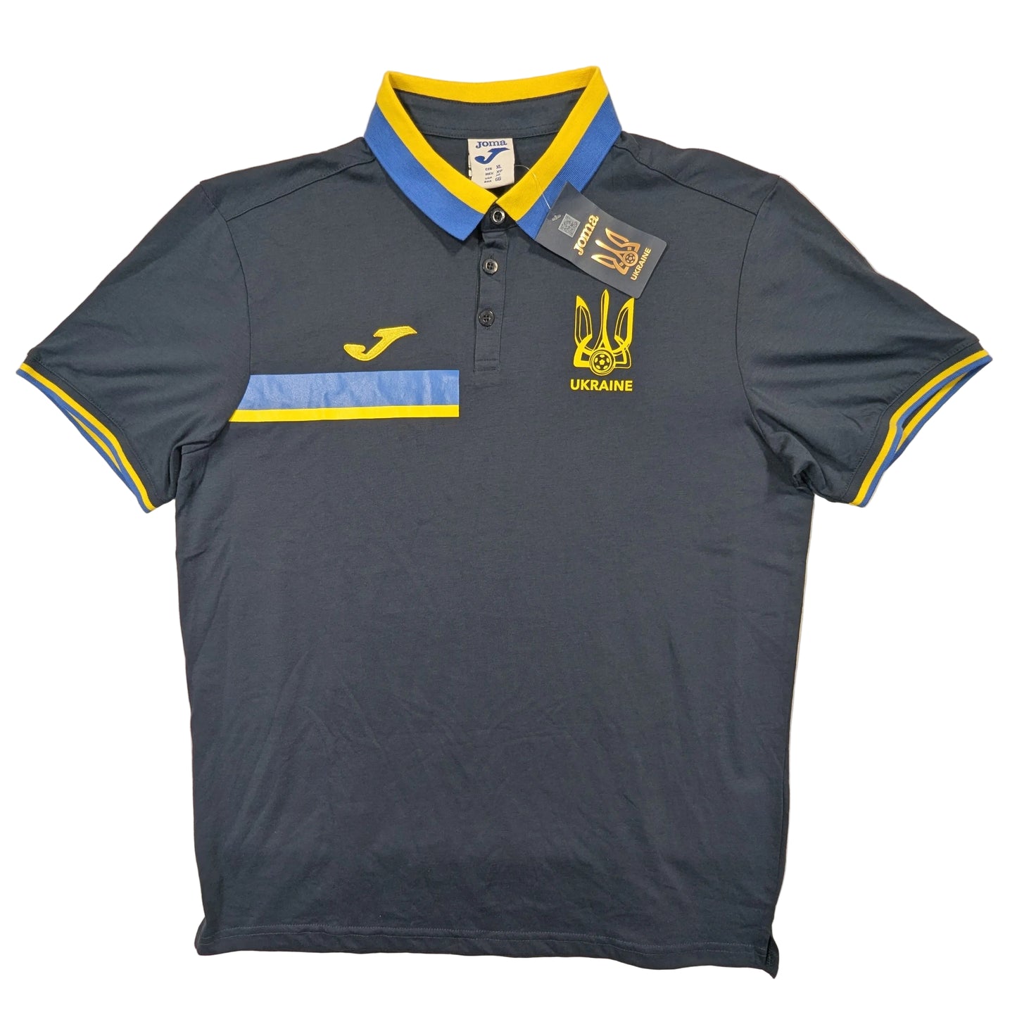 Ukraine Joma Football Polo 2021 (XL) [New]