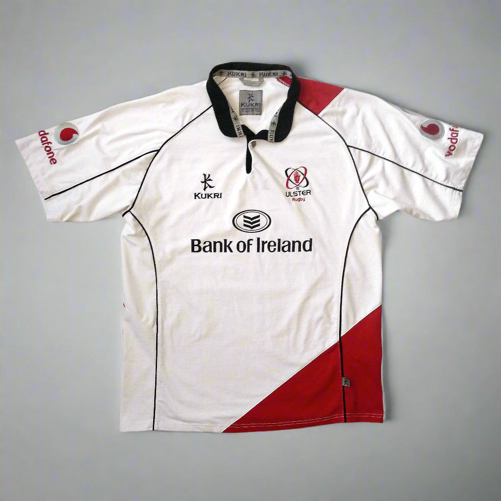 Ulster Rugby  Home  Jersey  2011 / 12  Kukri     Unisex Adults       Bank of Ireland  SVS1942  
