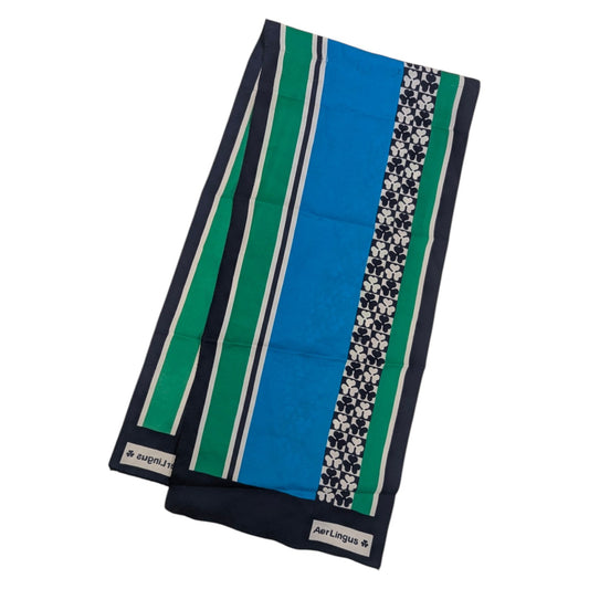 Vintage Aer Lingus Cabin Crew Scarf 1980s [Very Good]