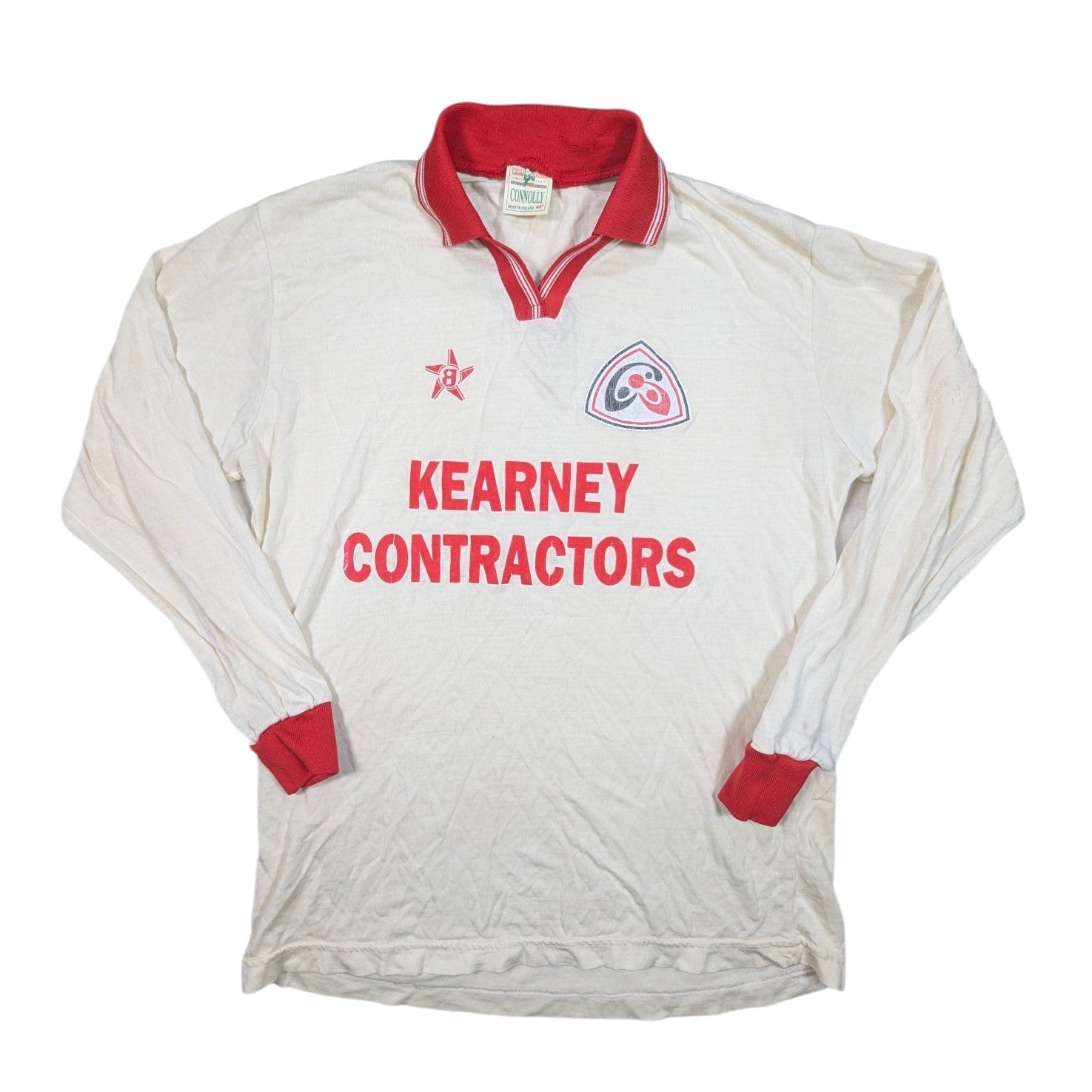 Vintage Player Issue Connolly Home GAA Jersey 1990s #4