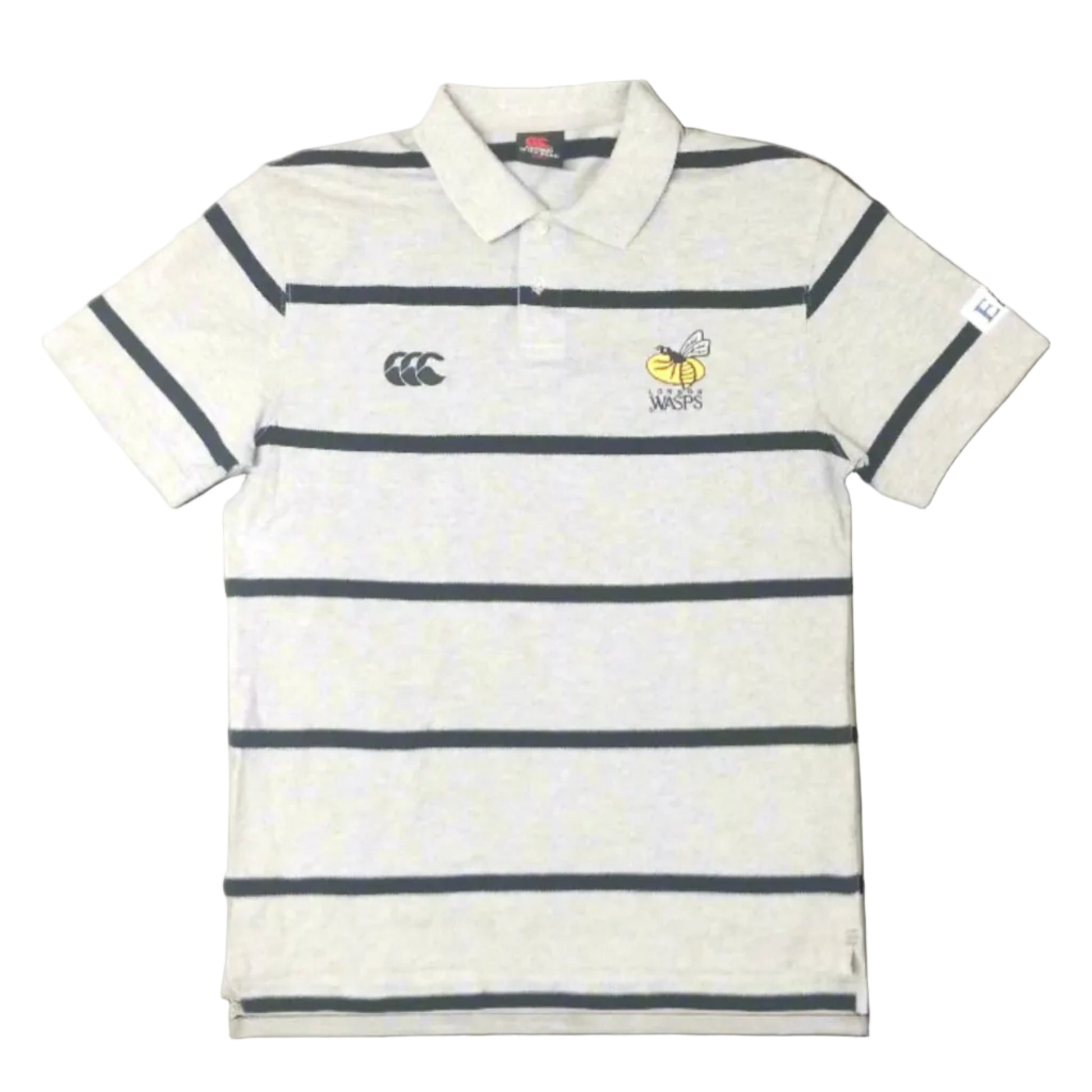 Wasps Rugby  Short Sleeve  Casual  Polo Shirt  2009 / 10  Canterbury     Unisex Adults       EMC2  English Premier league Rugby