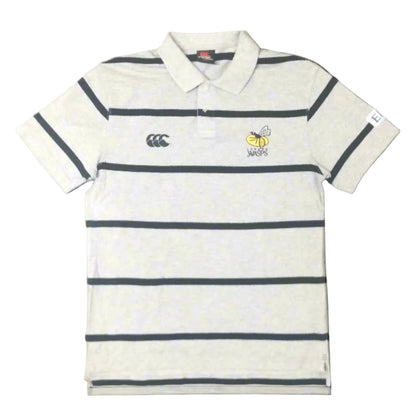 Wasps Rugby  Short Sleeve  Casual  Polo Shirt  2009 / 10  Canterbury     Unisex Adults       EMC2  English Premier league Rugby