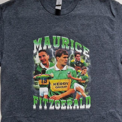 Kerry Retro Maurice Fitzgerald GAA Throwback Tee (M) [New]