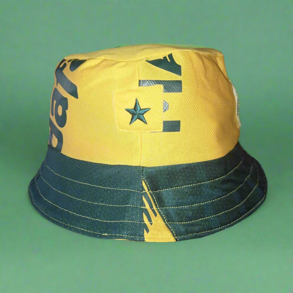 Celtic FC 2019 / 20 ♻️Upcycled Football Bucket Hat New Balance (L)  [Very Good]