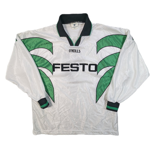  White Player Issue O'Neills Football Jersey 2000 #9