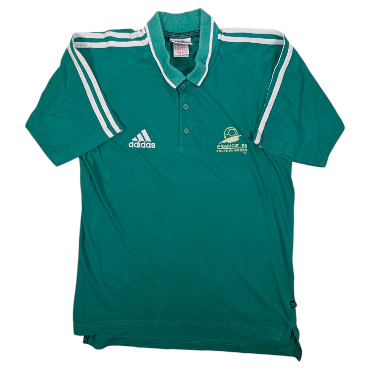  World Cup France adidas Football Polo Shirt 1998 (S) [Good]
