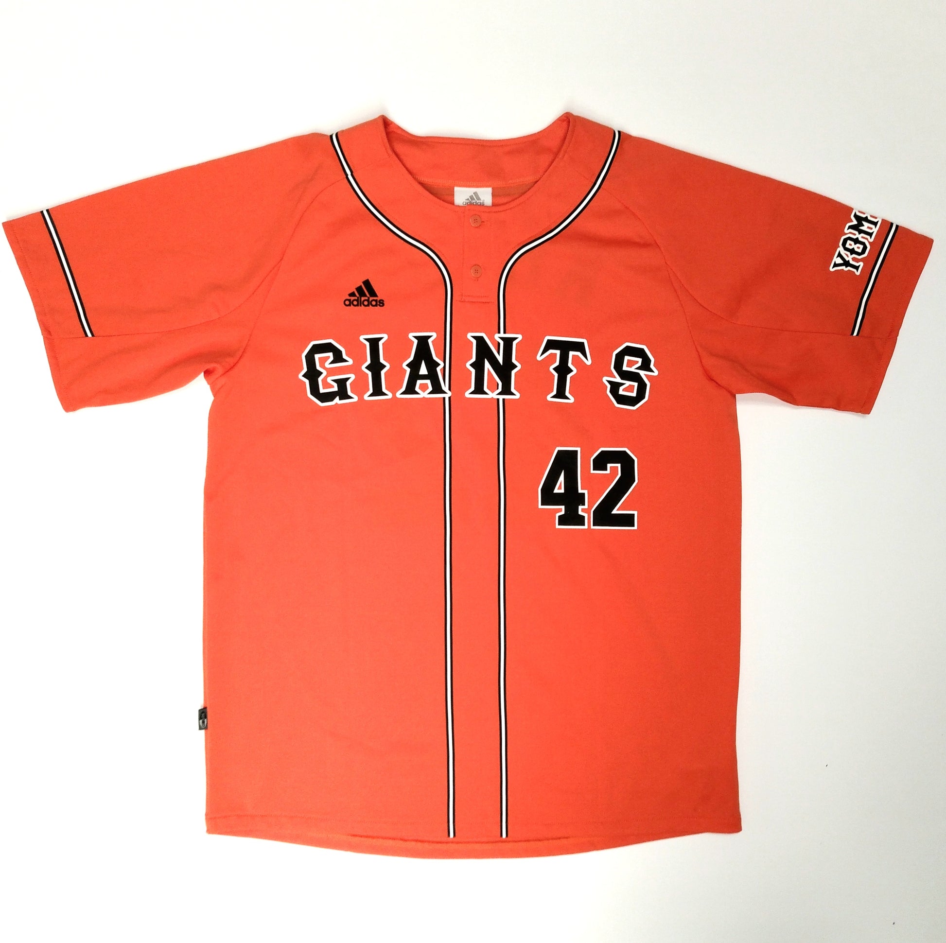 Yomiuri Giants Tokyo Baseball  Home  Jersey  2008 / 09  adidas  Marc Kroon      N/A SVS2059   a