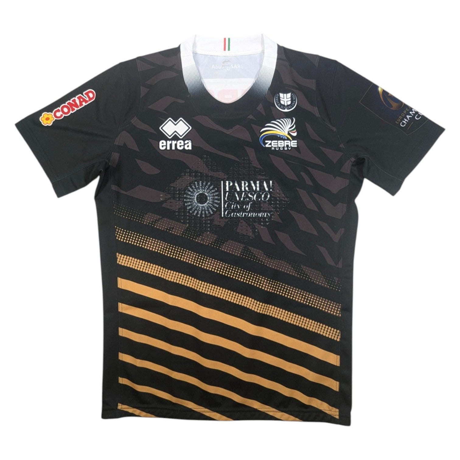 Zebre Errea Away Rugby Jersey 2016 (2XL) 