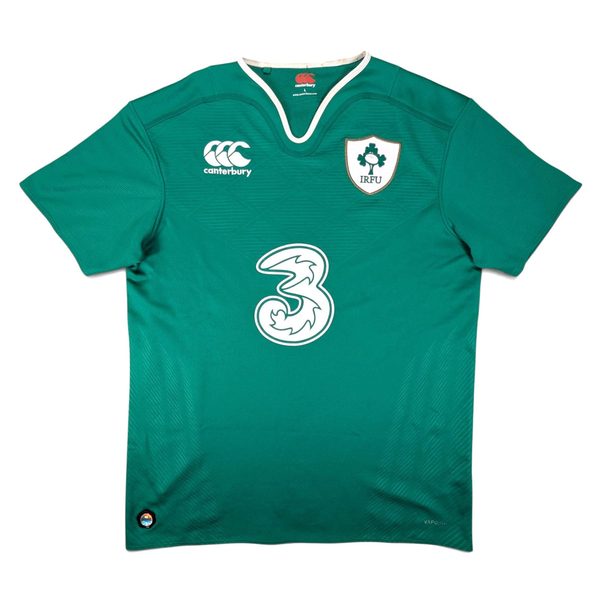 Ireland Canterbury Home Rugby Jersey 2015 (L) [Very Good]