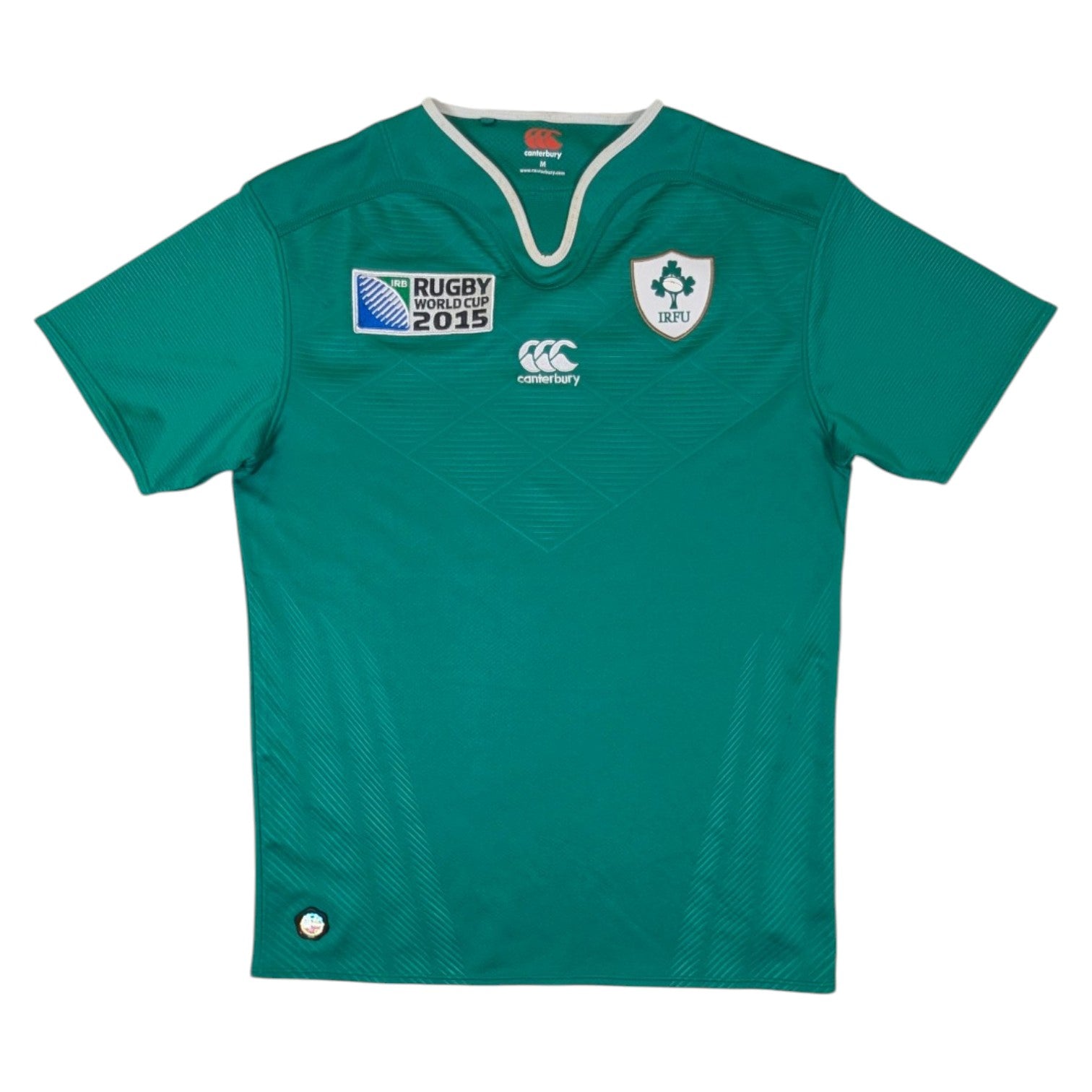 : Ireland Canterbury Home Rugby Jersey 2015 (M)