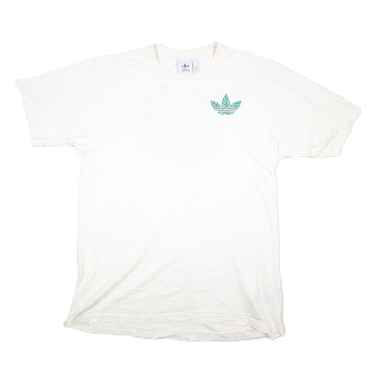adidas originals leaf trefoil t shirt retro  adidas  hc2140 svs3793