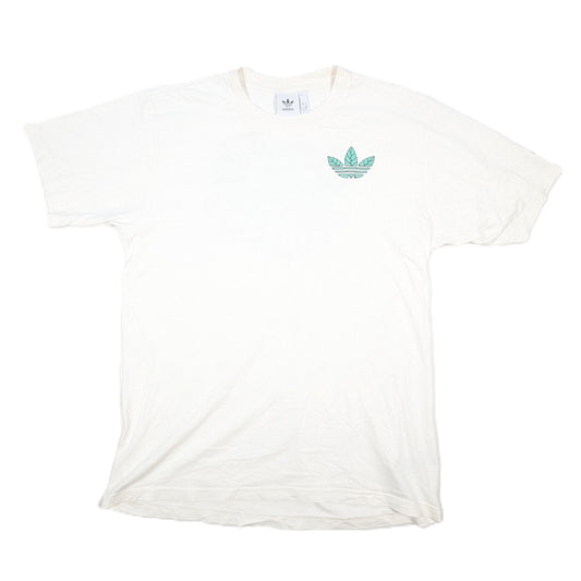 adidas originals leaf trefoil t shirt retro  adidas  hc2140 svs3793