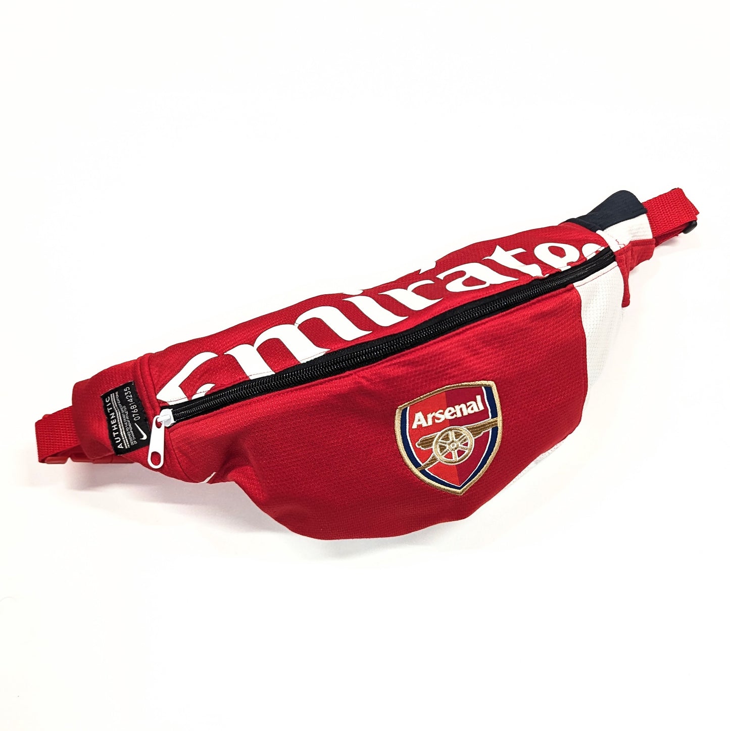 arsenal bum bag 2012 / 13 fly emirates nike upcycled svs2375