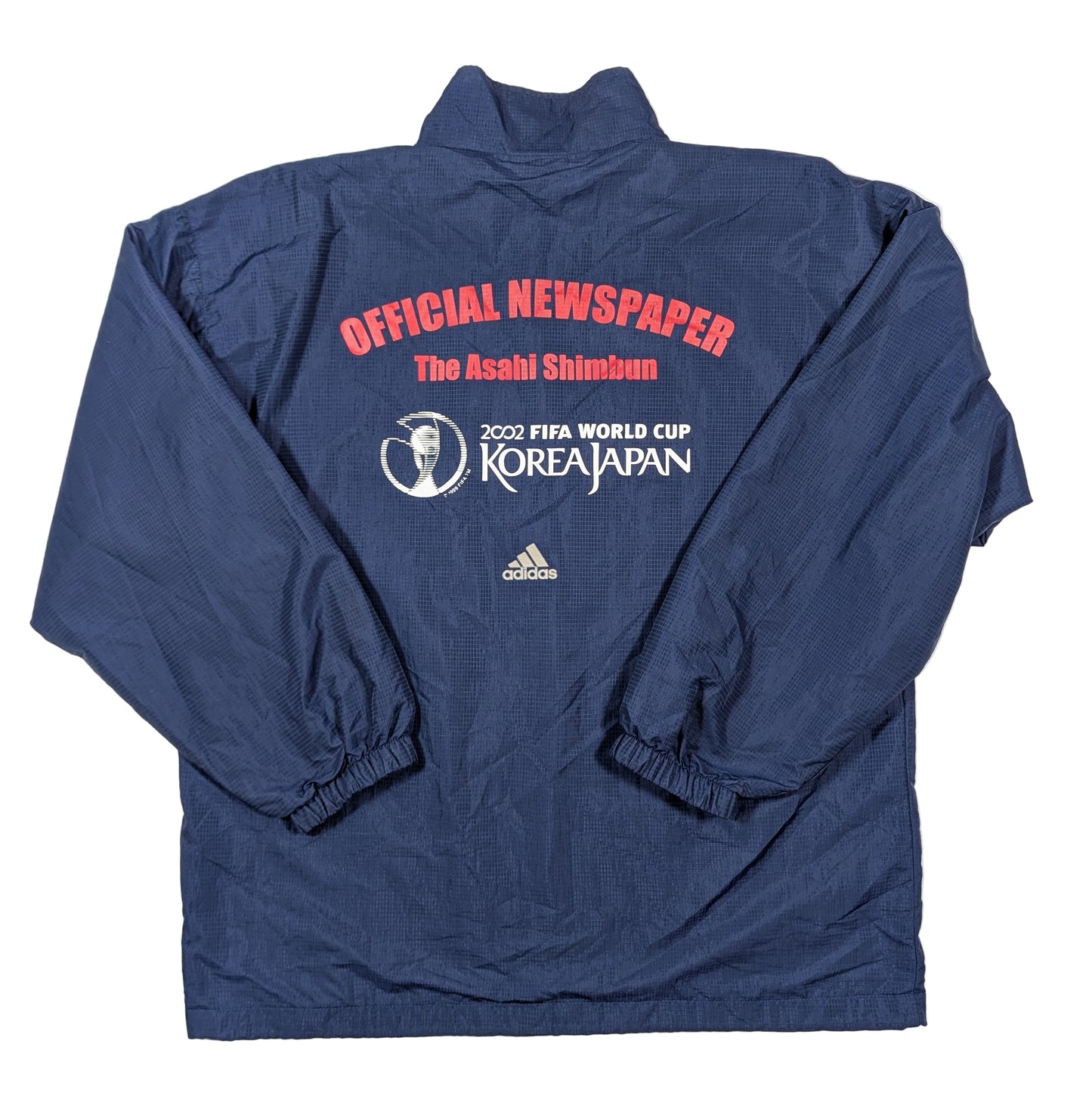 asahi shinbun jacket 2002  world cup adidas  svs3259