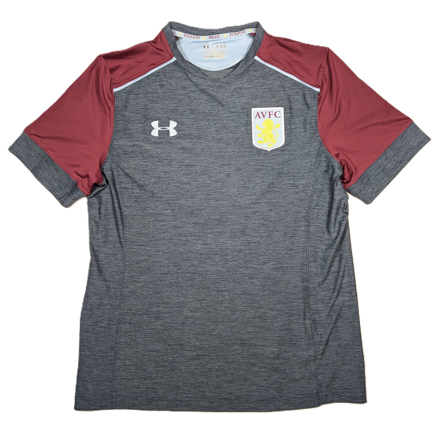 aston villa jersey 2017 sponsorless under armour   svs3570
