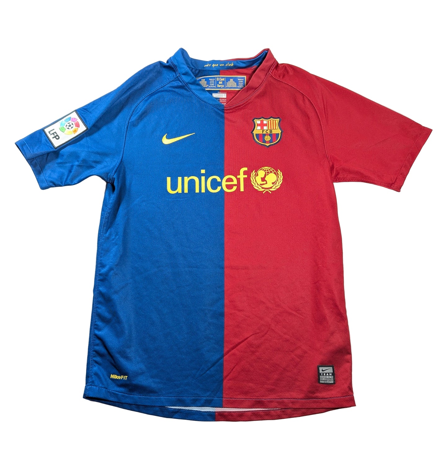barcelona jersey 2008 unicef nike  286805 655 svs3526