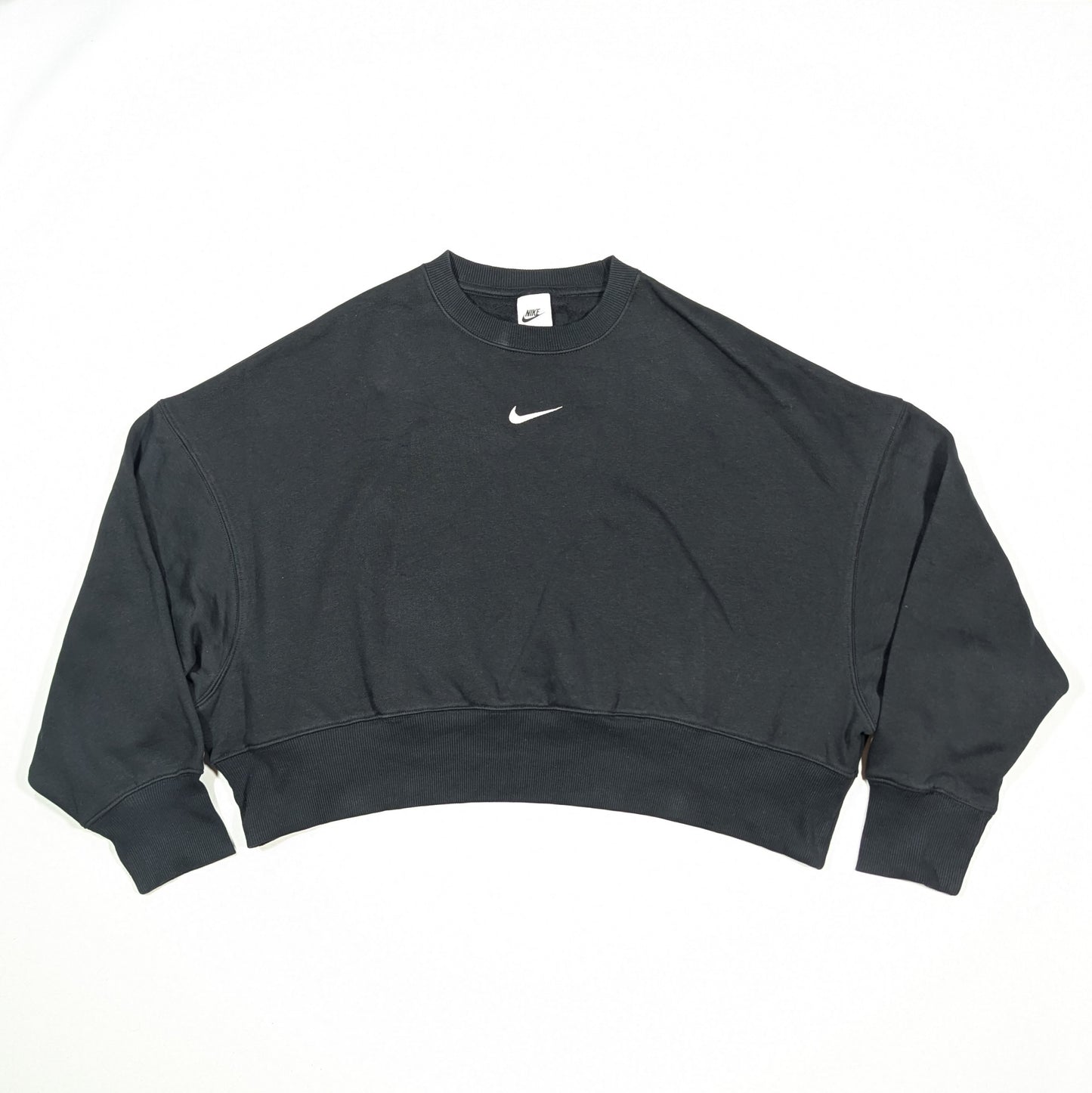 black cropped sweatshirt 2020s  nike   svs3161
