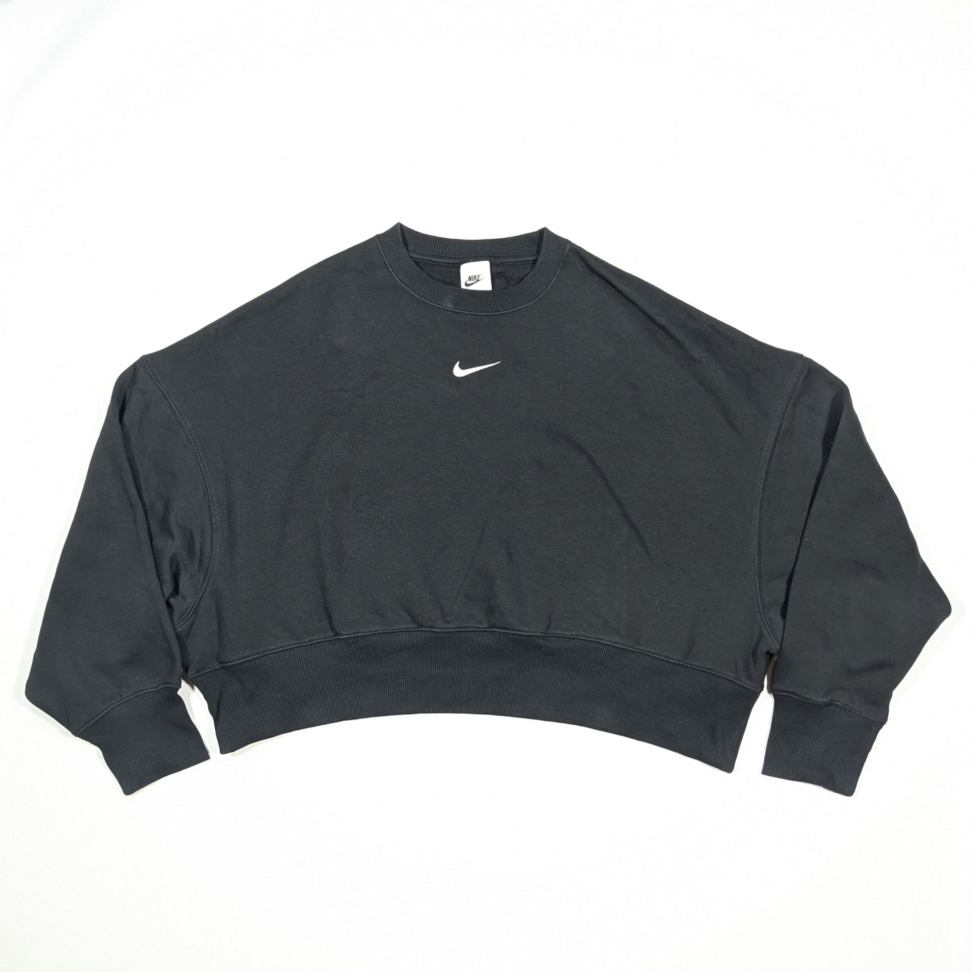 black cropped sweatshirt 2020s  nike   svs3161