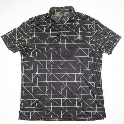 black jacquard polo shirt 2021  adidas  ha6118 svs3096