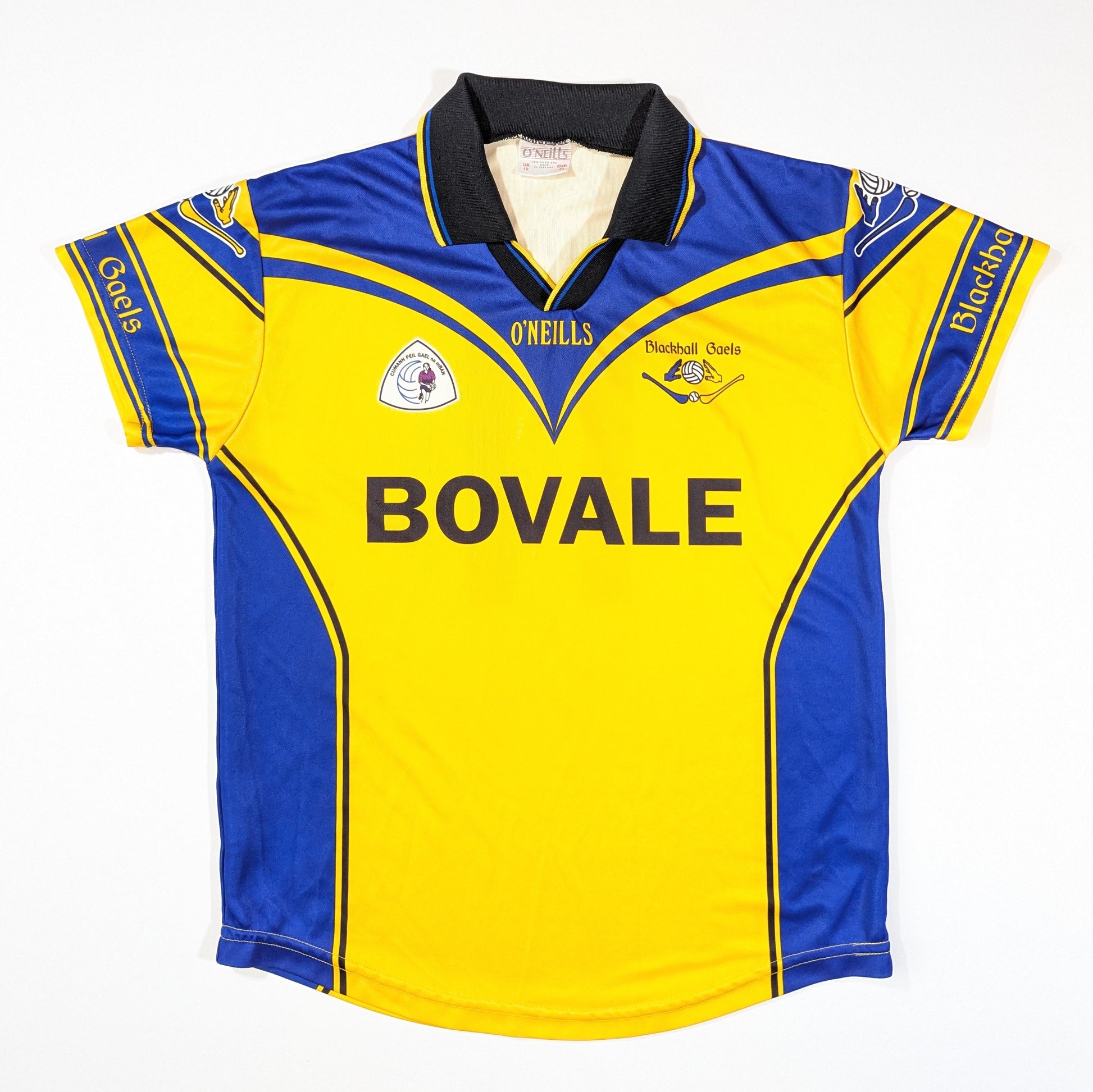 blackhall gaels jersey 2001 bovale o'neills  n/a svs2846