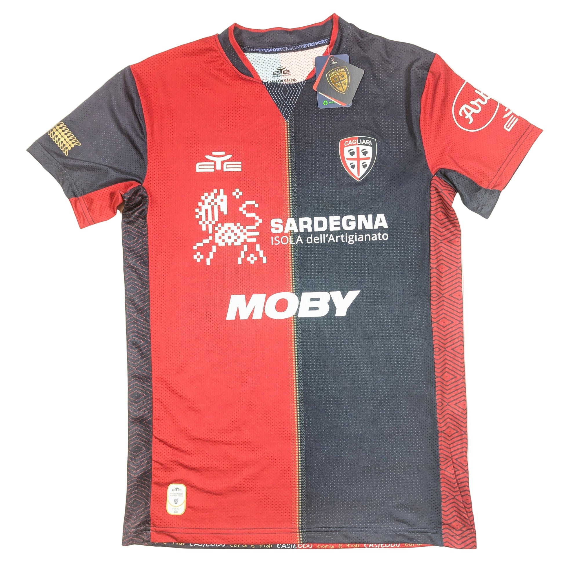 cagliari calcio jersey 2024 sardegna isola eye  n/a svs3003