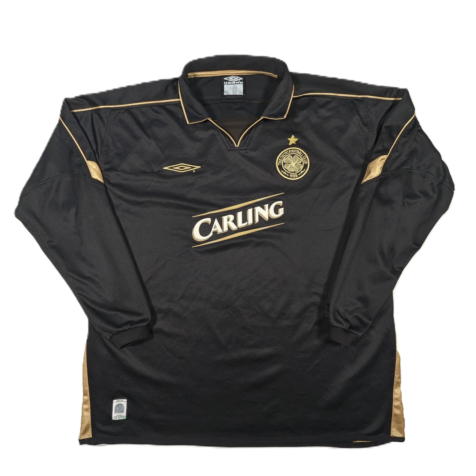 celtic jersey 2003 carling umbro   svs3985