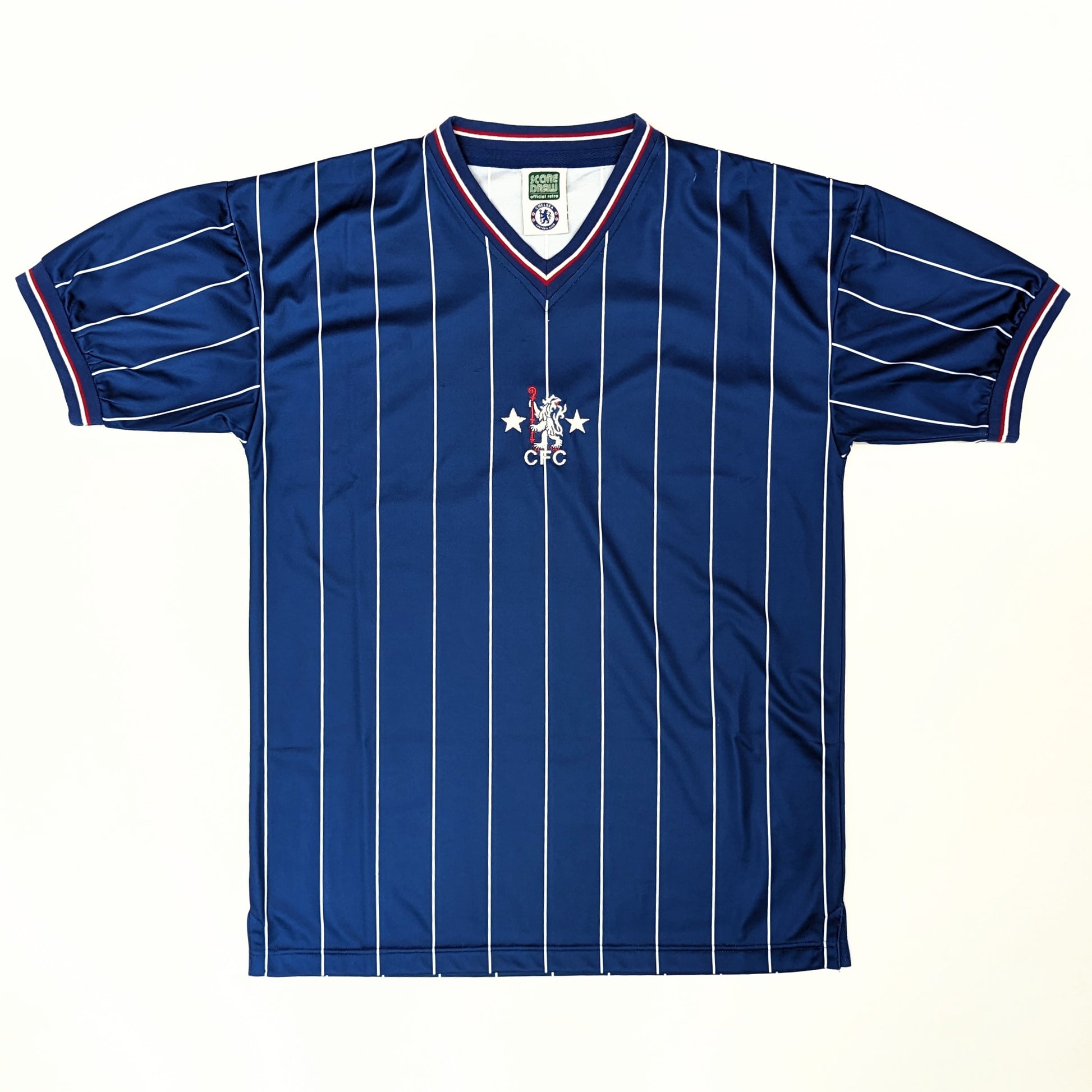 chelsea jersey 1981 / 82 sponsorless score draw  svs2280
