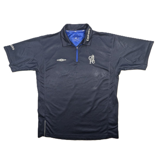 chelsea polo 2004 fly emirates umbro   svs4218