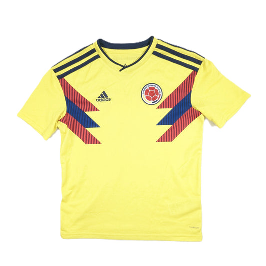 colombia jersey 2018 sponsorless adidas  br3509 svs4085