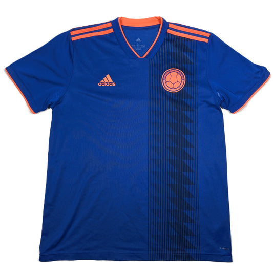 colombia jersey 2018 sponsorless adidas  cw1562 svs3638