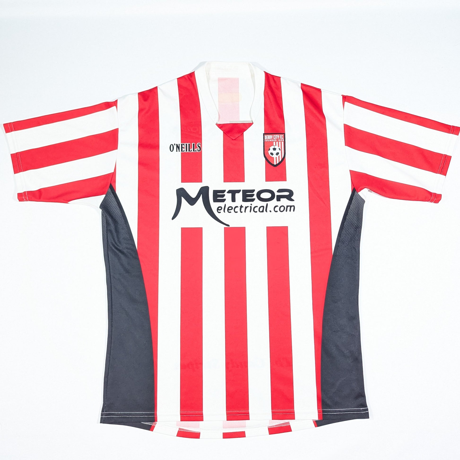 derry city jersey 2008 meteor electrical o'neills  n/a svs2760
