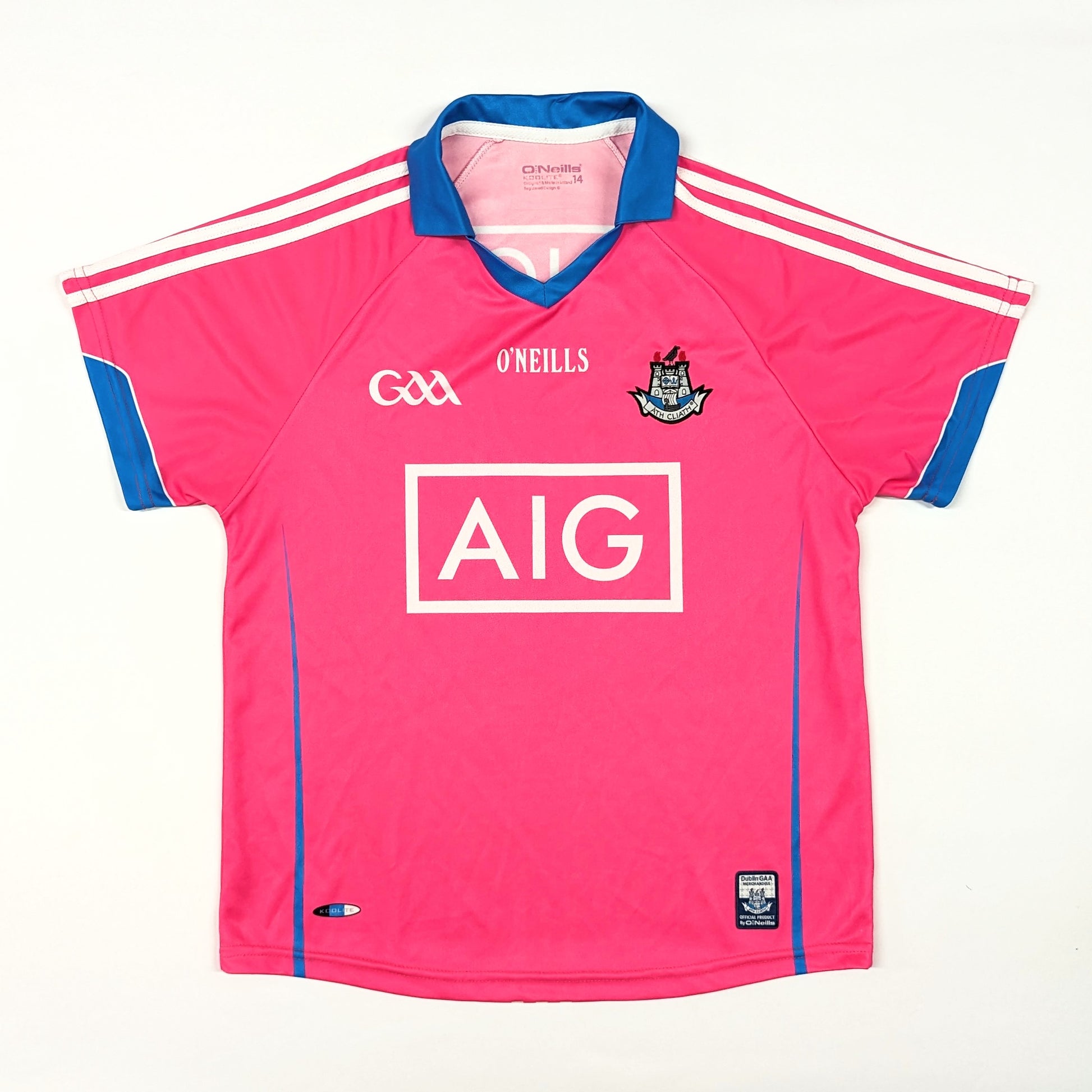 Pink Dublin Gaa Kit Shirt Oneills Dublin Gaa O'Neills Womens