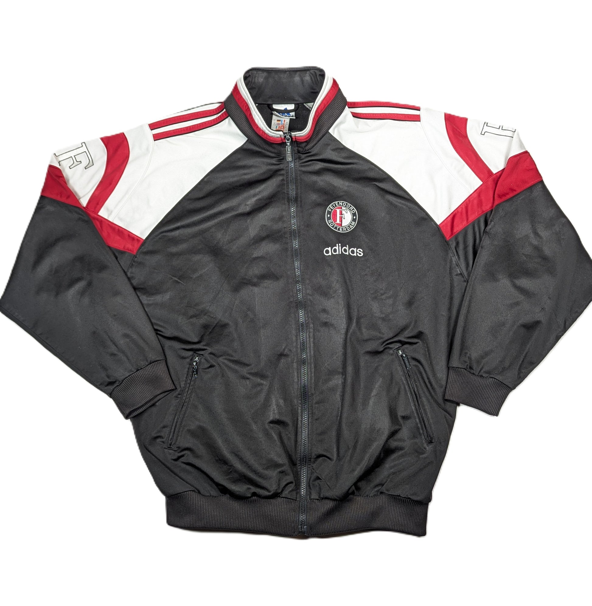feyenoord jacket 1996 sponsorless adidas   svs3571