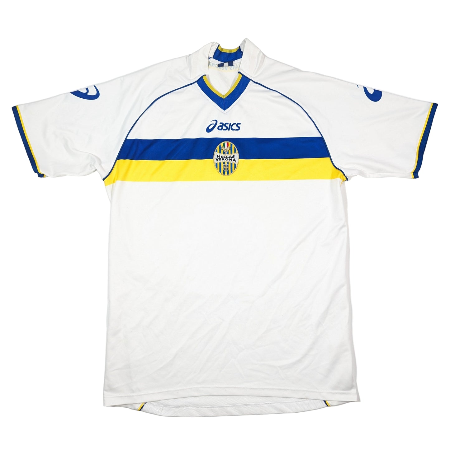 hellas verona jersey 2007 sponsorless asics   svs3211