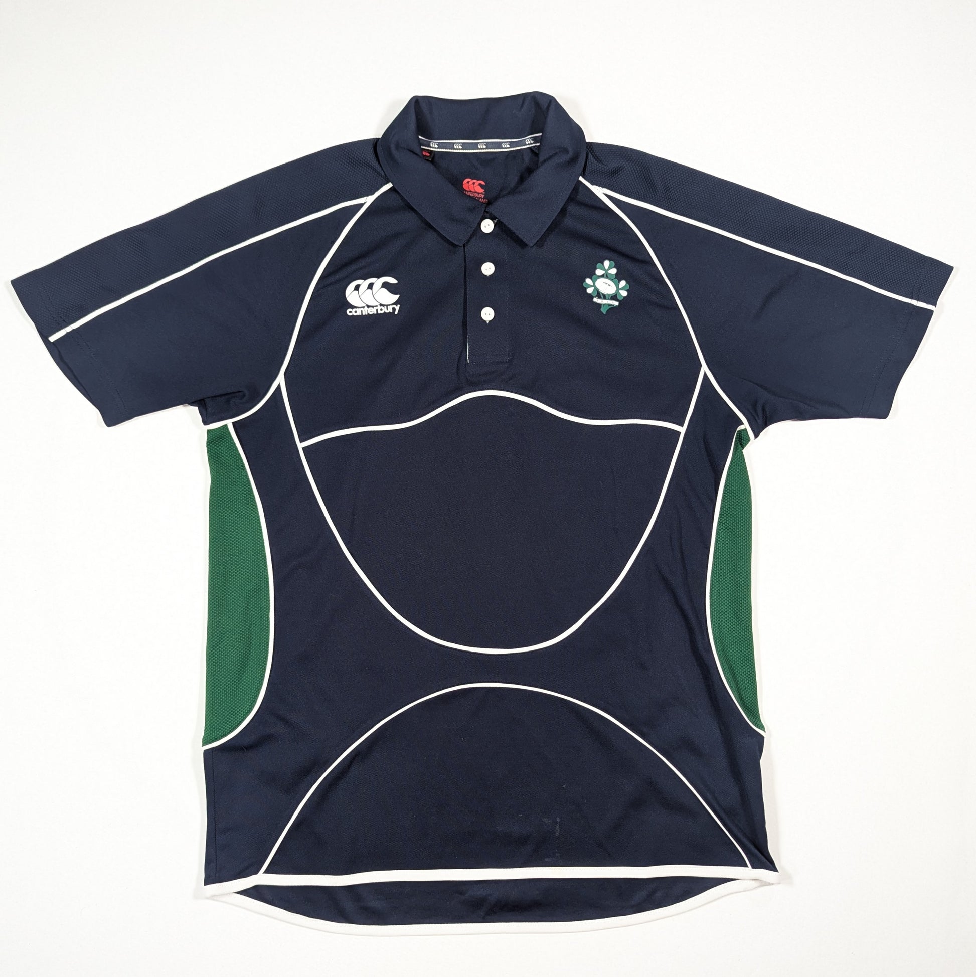 ireland polo shirt 2007 sponsorless canterbury  n/a svs3029