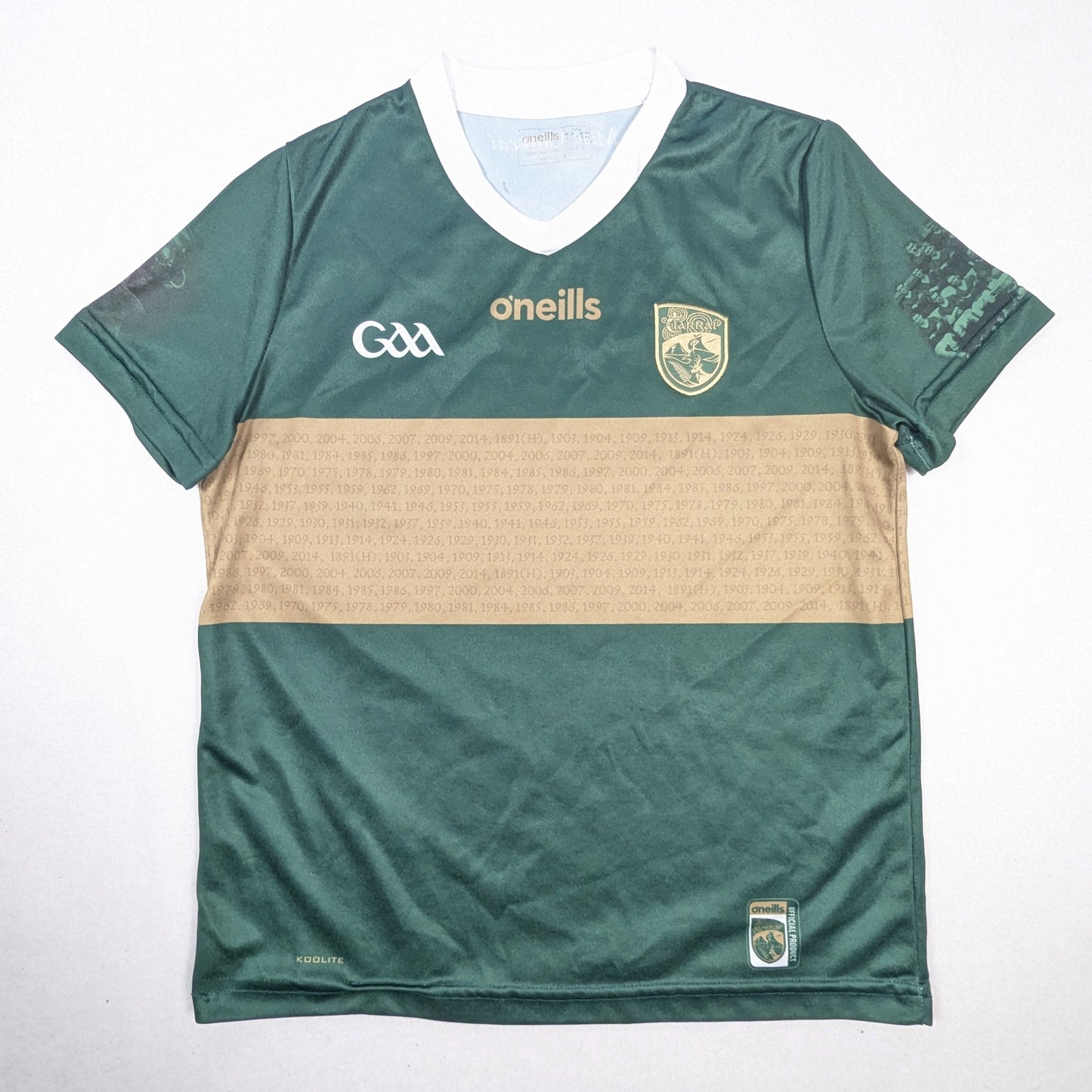 kerry jersey 2021 sponsorless o'neills   svs3891