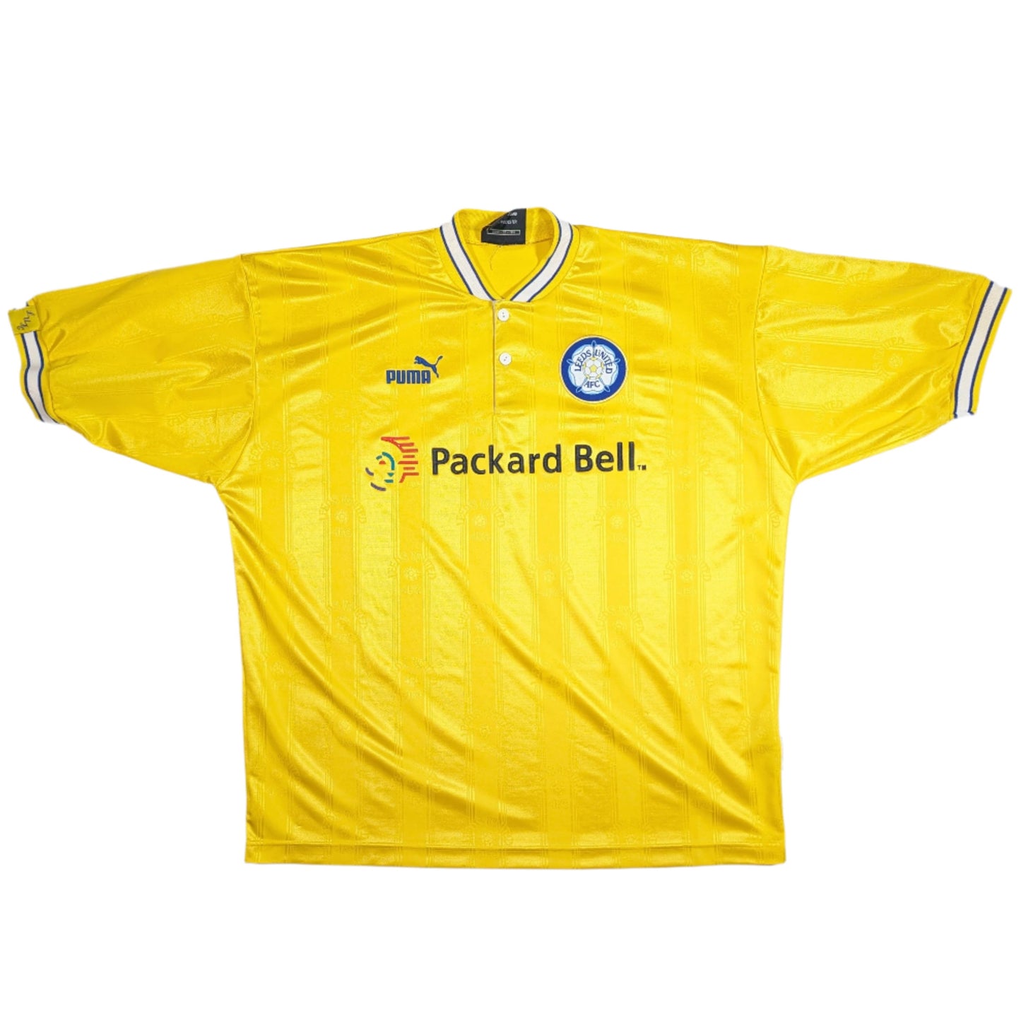 leeds united jersey 1996 packard bell puma  bn54891 svs2931