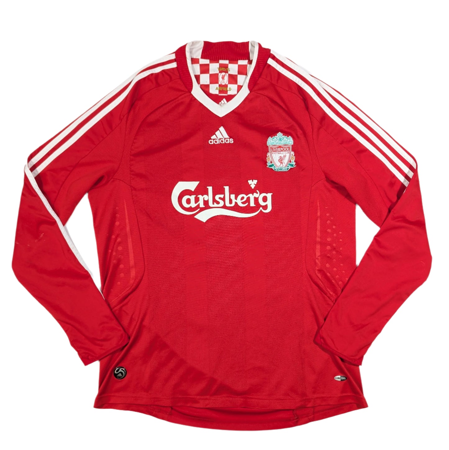 liverpool jersey 2007 carlsberg adidas  51160 svs2718