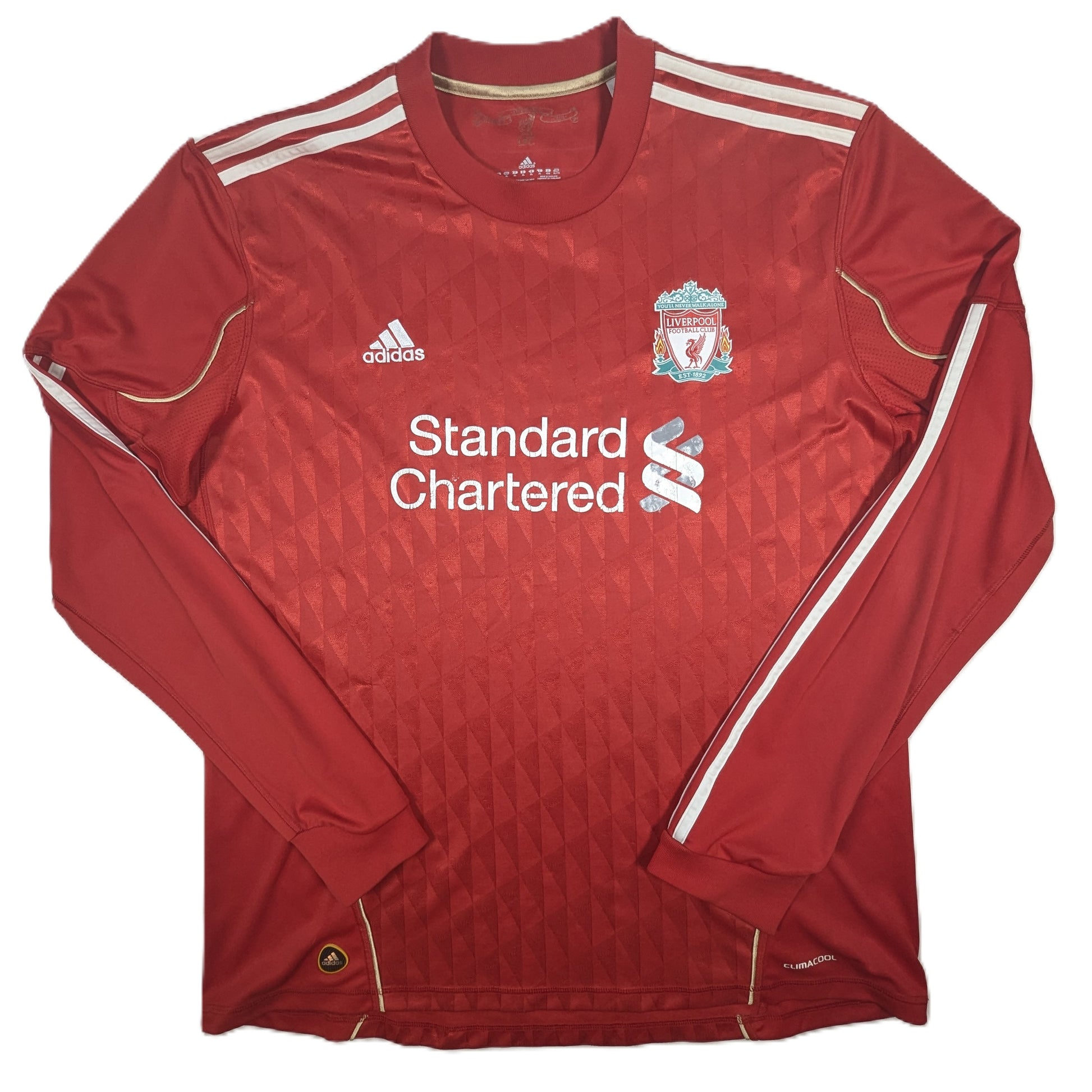 liverpool jersey 2010 standard chartered adidas   svs4281