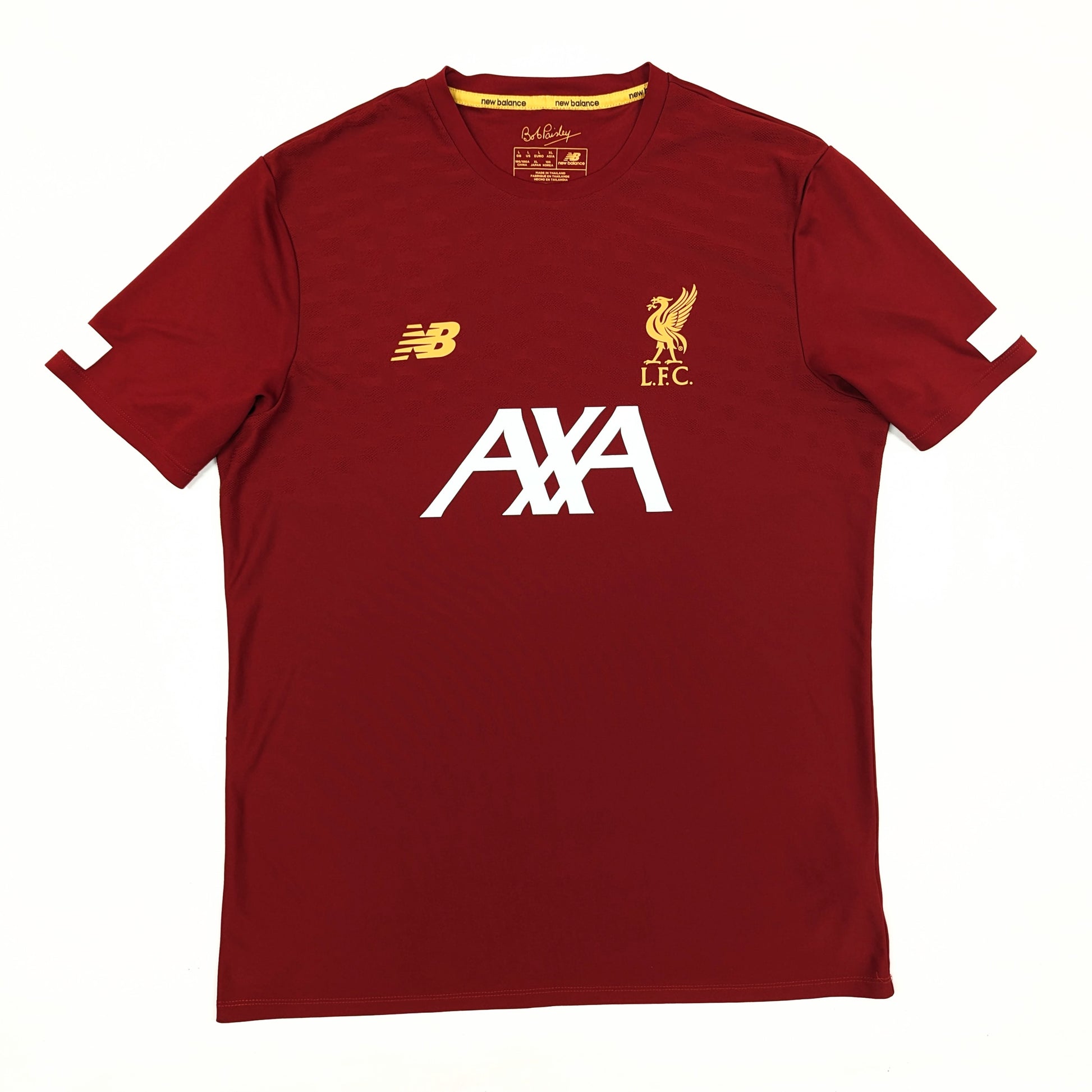 liverpool jersey 2019 / 20 axa new balance  svs2364