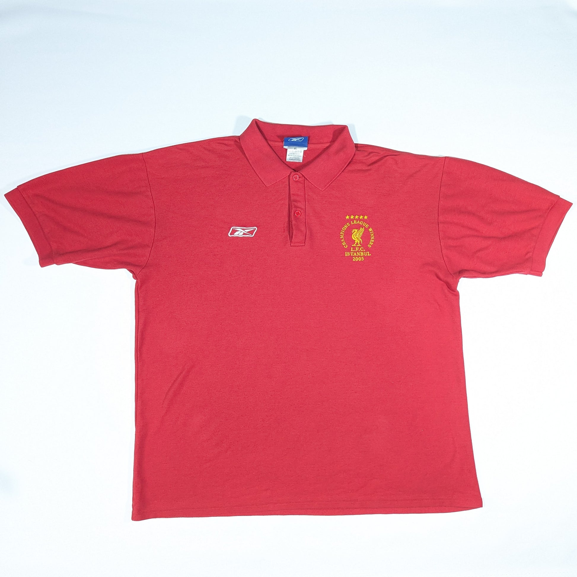 liverpool polo shirt 2005  reebok  n/a svs2834