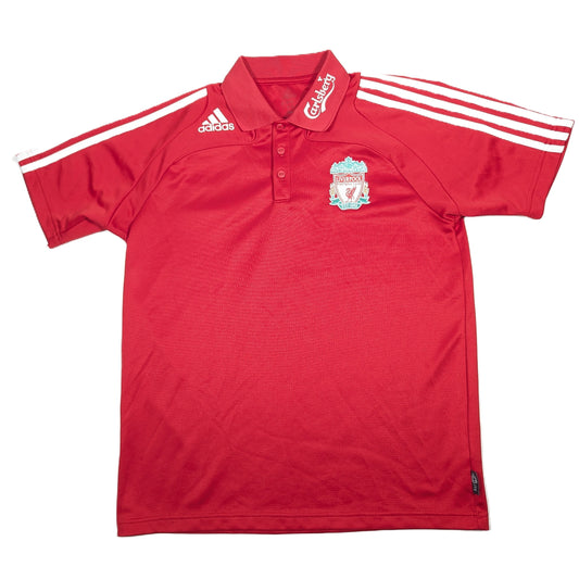 liverpool polo shirt 2008 carlsberg adidas  554903 svs3637