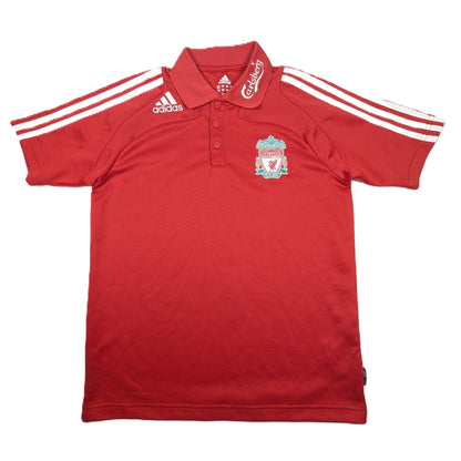 liverpool polo shirt 2008 carlsberg adidas   svs3898