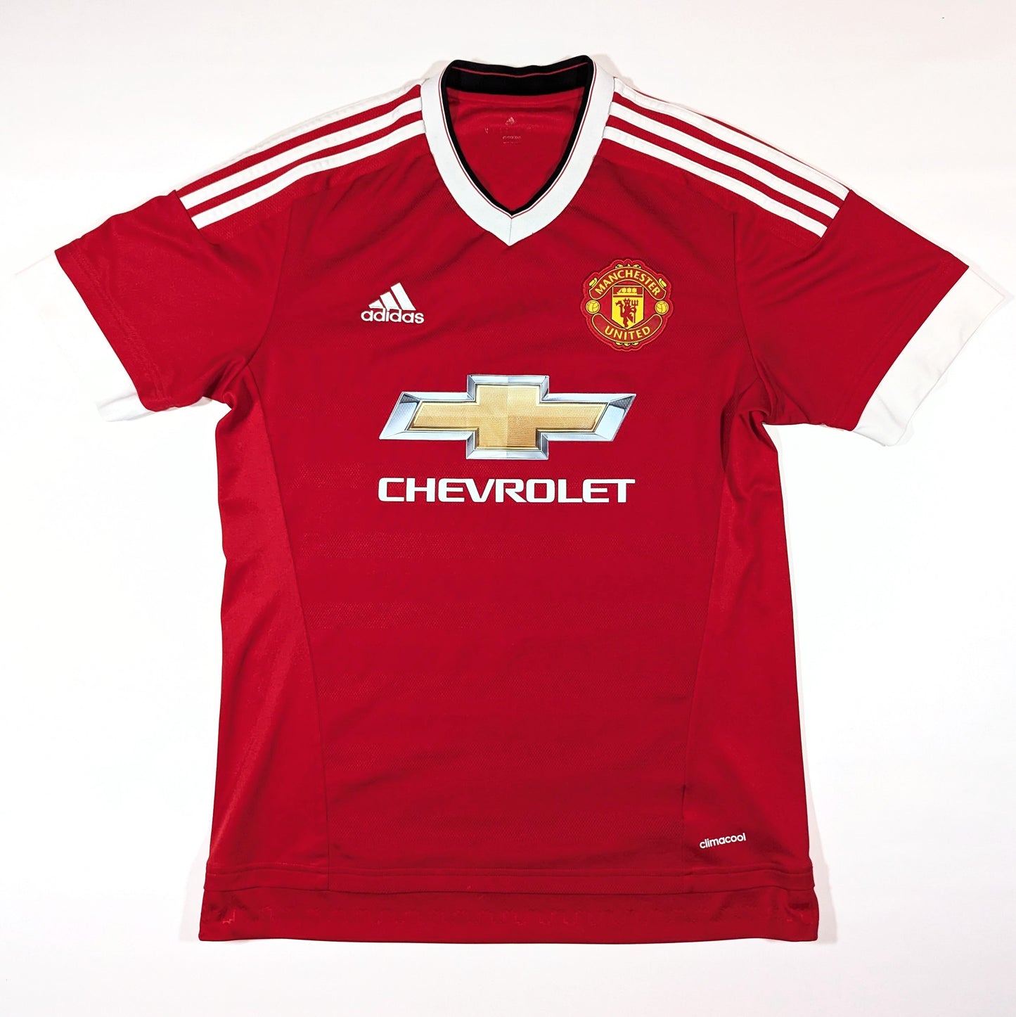 manchester united jersey 2015 / 16 chevrolet adidas  ac1414 svs2436