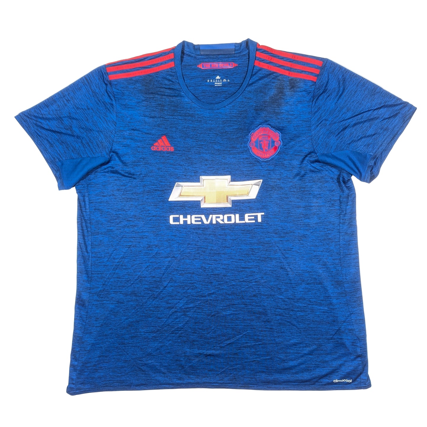 manchester united jersey 2016 chevrolet adidas  ai6704 svs3380