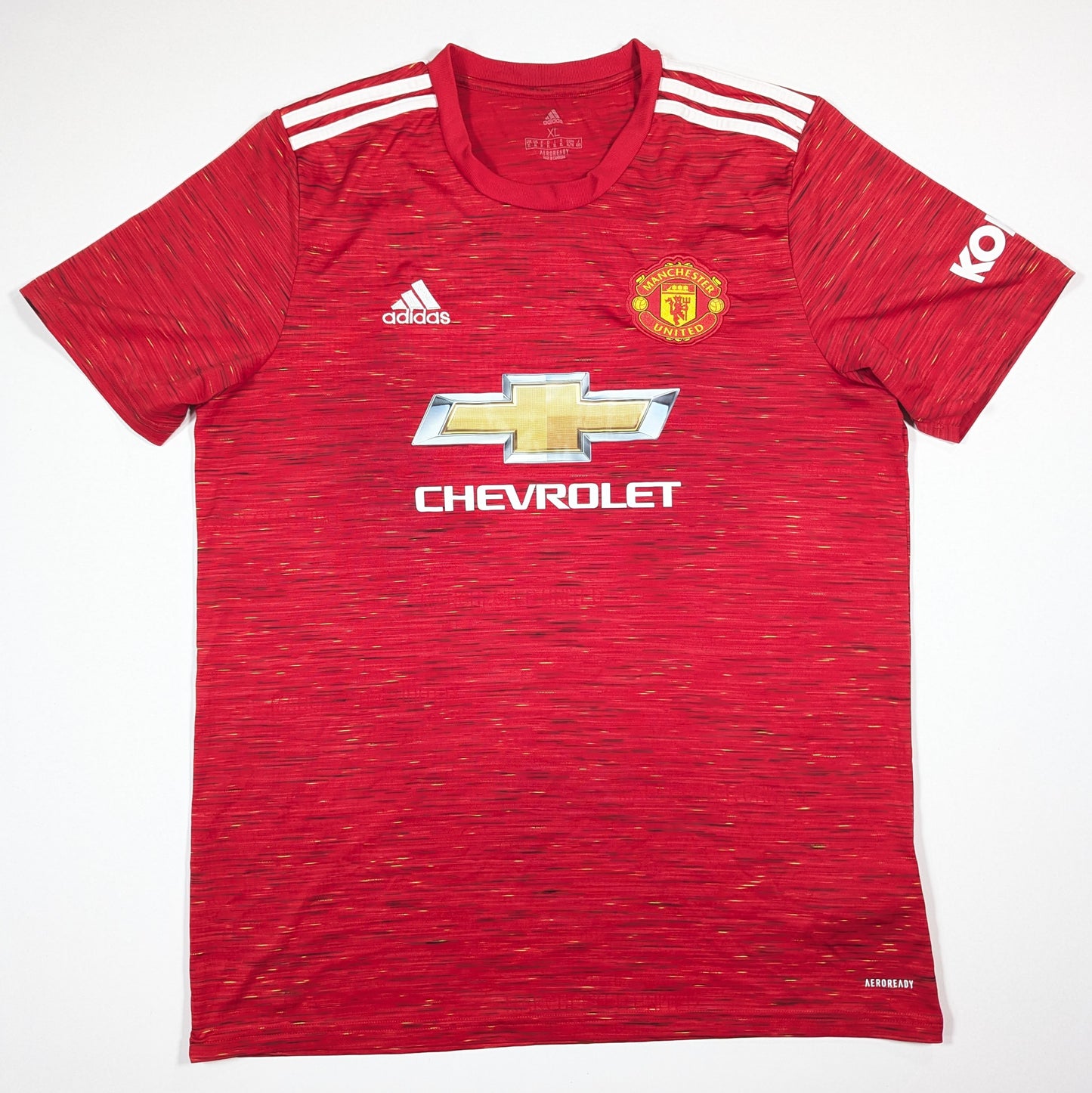 manchester united jersey 2020 chevrolet adidas  gc7958 svs3093