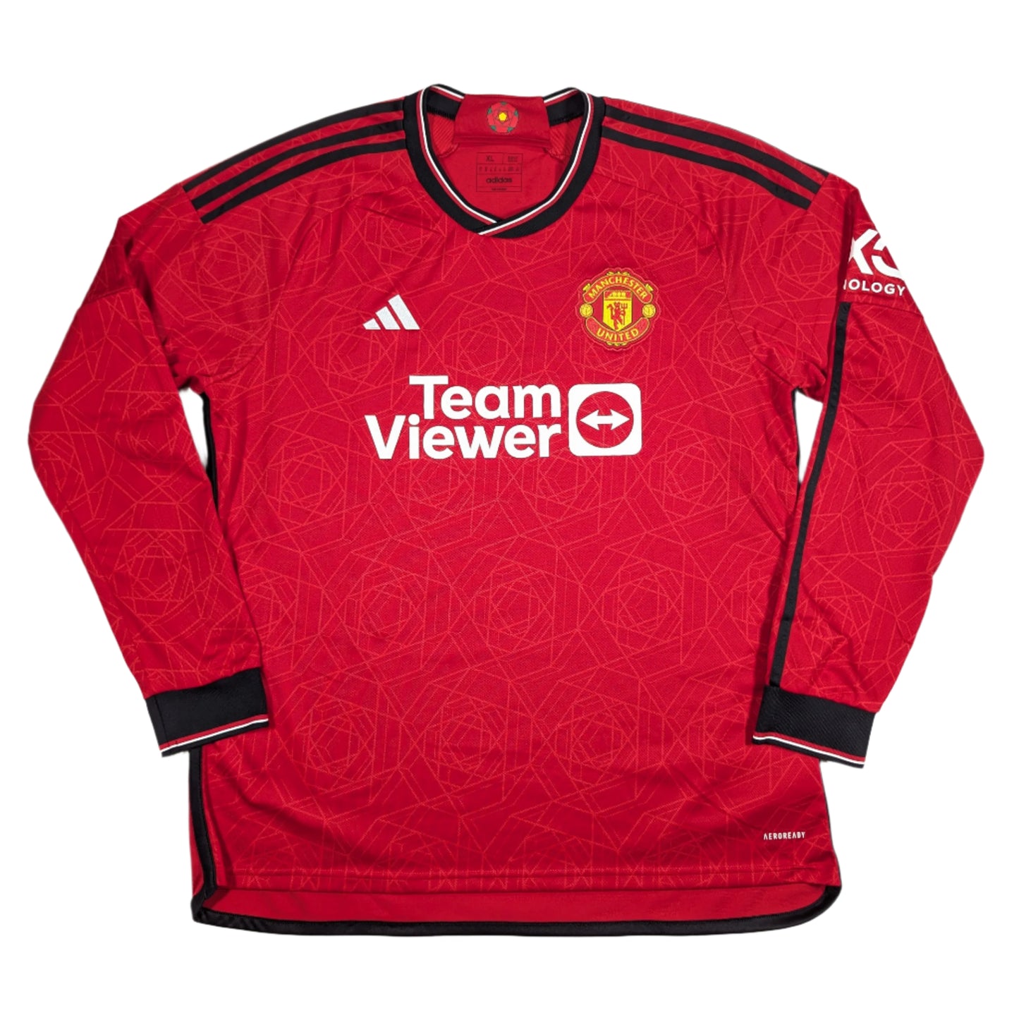 manchester united jersey 2023 team viewer adidas  ip1729 svs2966