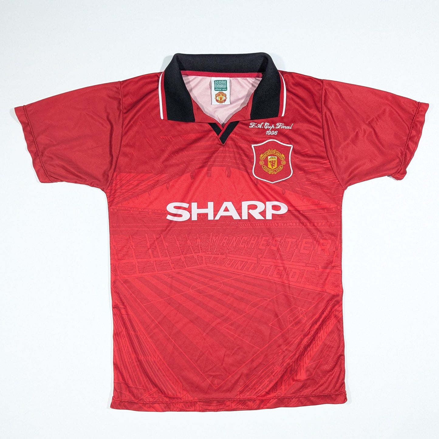 manchester united jersey retro sharp score draw fa cup final 1996 n/a svs2727